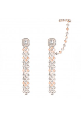 Серьги Messika D-Vibes Multi-Row Earrings 12432-PG