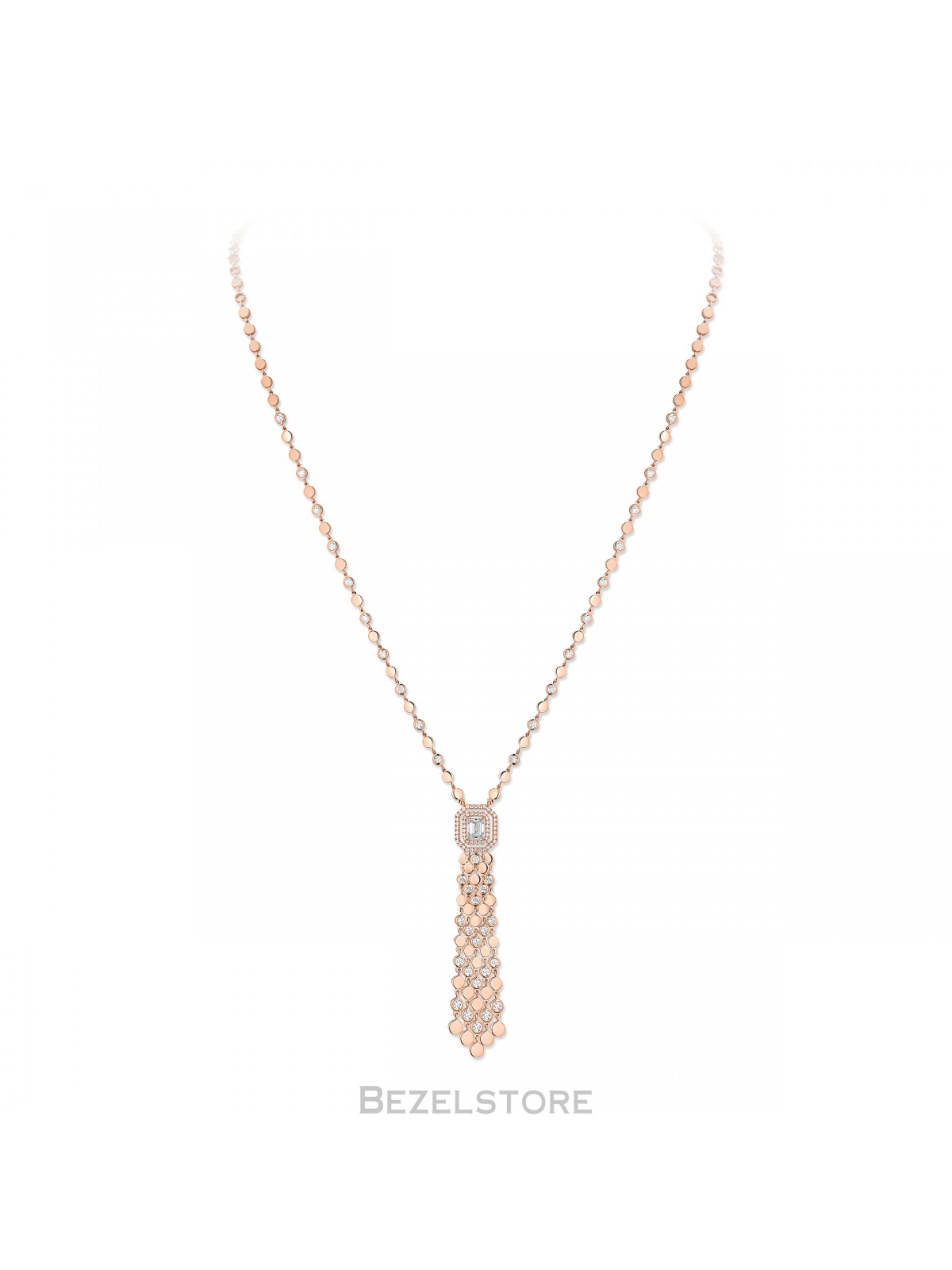 Колье Messika D-Vibes Tassel 13175-PG