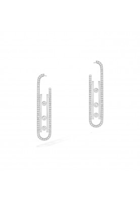 Серьги Messika Boucles d'Oreilles Move 10th SM 10811-WG