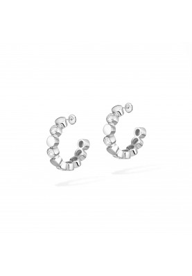 Серьги Messika D-Vibes Mini Hoop Earrings 13450-WG