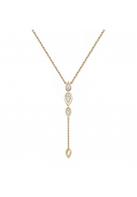 Колье Messika Fiery Tie Necklace 13793-YG