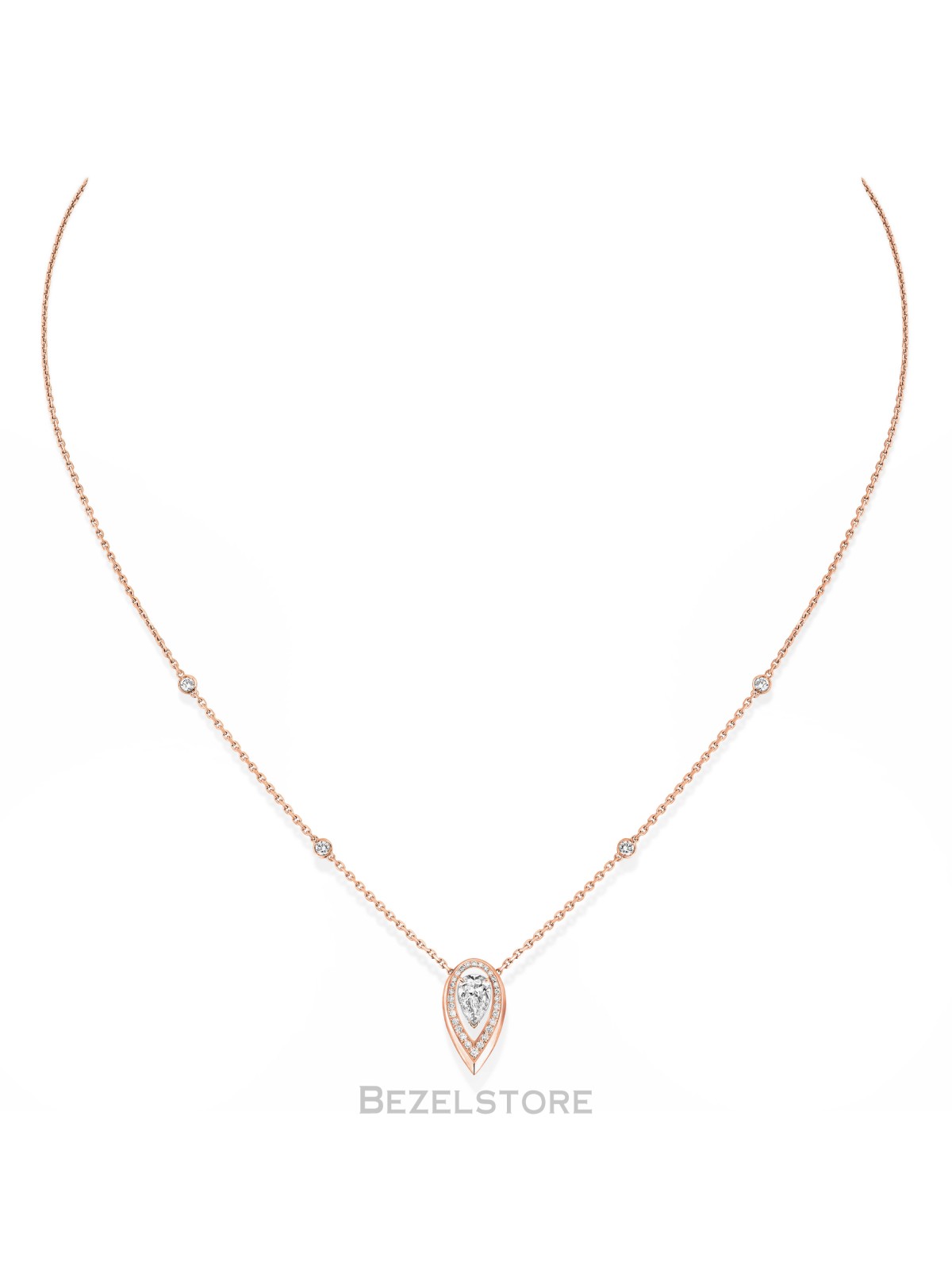 Колье Messika Fiery 0.25 ct 13239-PG