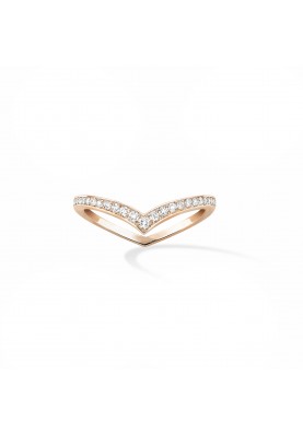 Кольцо Messika Fiery Diamond Pave Wedding Ring 12088-PG