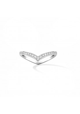 Кольцо Messika Fiery Diamond Pave Wedding Ring 12088-WG