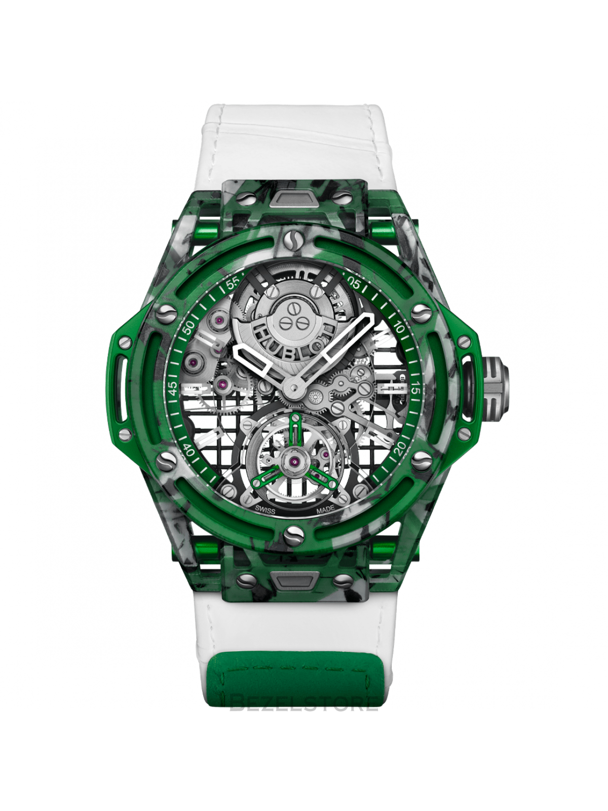 Hublot Big Bang Tourbillon Novak Djokovic Goat Edition Green 44 mm 429.QKG.0120.NR.DJO26