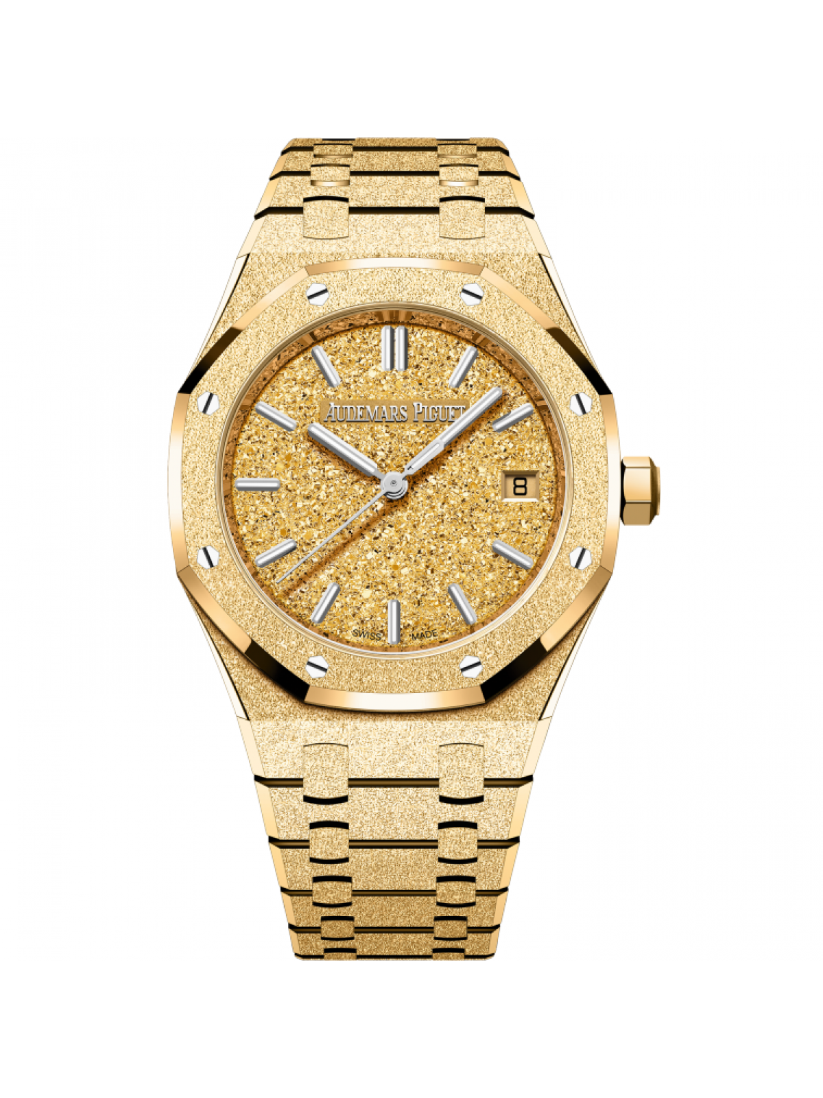 Audemars Piguet Royal Oak Selfwinding Frosted Gold 34 mm 77450BA.GG.1361BA.01