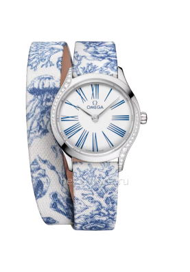 Omega De Ville Mini Tresor Toile De Jouy 26 mm 428.17.26.60.04.001