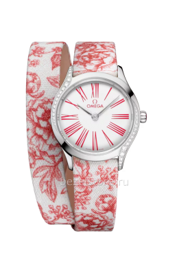 Omega De Ville Mini Tresor Toile De Jouy 26 mm 428.17.26.60.04.003