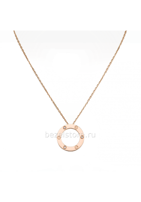 Колье Cartier Love Necklace B7014700