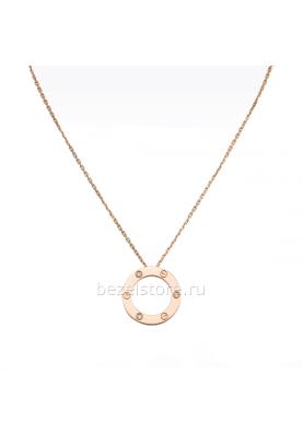 Колье Cartier Love Necklace B7014500