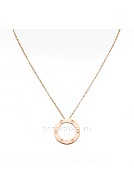 Колье Cartier Love Necklace B7014400