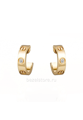 Серьги Cartier Love Earrings B8022900
