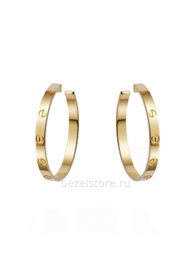 Серьги Cartier Love Earrings B8028200