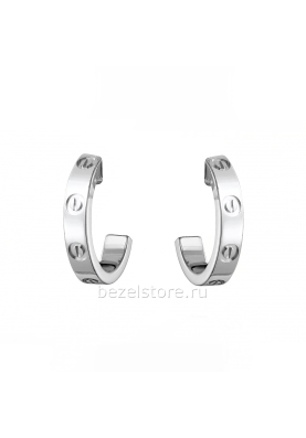 Серьги Cartier Love Earrings B8028900