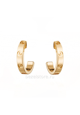 Серьги Cartier Love Earrings B8028800