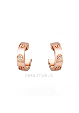 Серьги Cartier Love Earrings B8301218