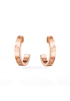 Серьги Cartier Love Earrings B8029000