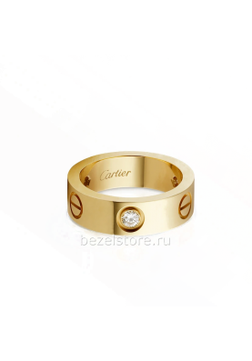 Кольцо Cartier Love Ring 3 Diamonds B4032452