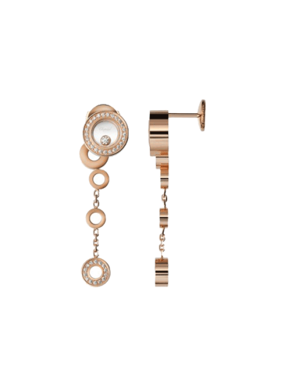 Серьги Chopard Happy Diamonds Happy Bubbles Earrings 836983-5002