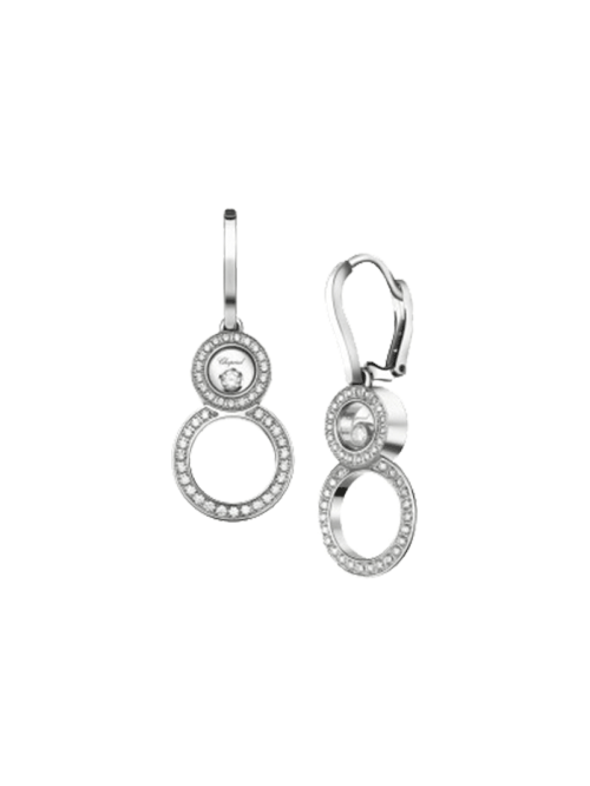 Серьги Chopard Happy Diamonds Earrings Happy 8 839209-1002