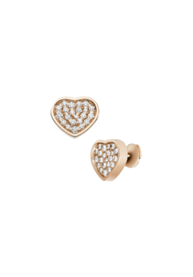 Серьги Chopard Happy Diamonds Earrings Happy Hearts 839482-5901