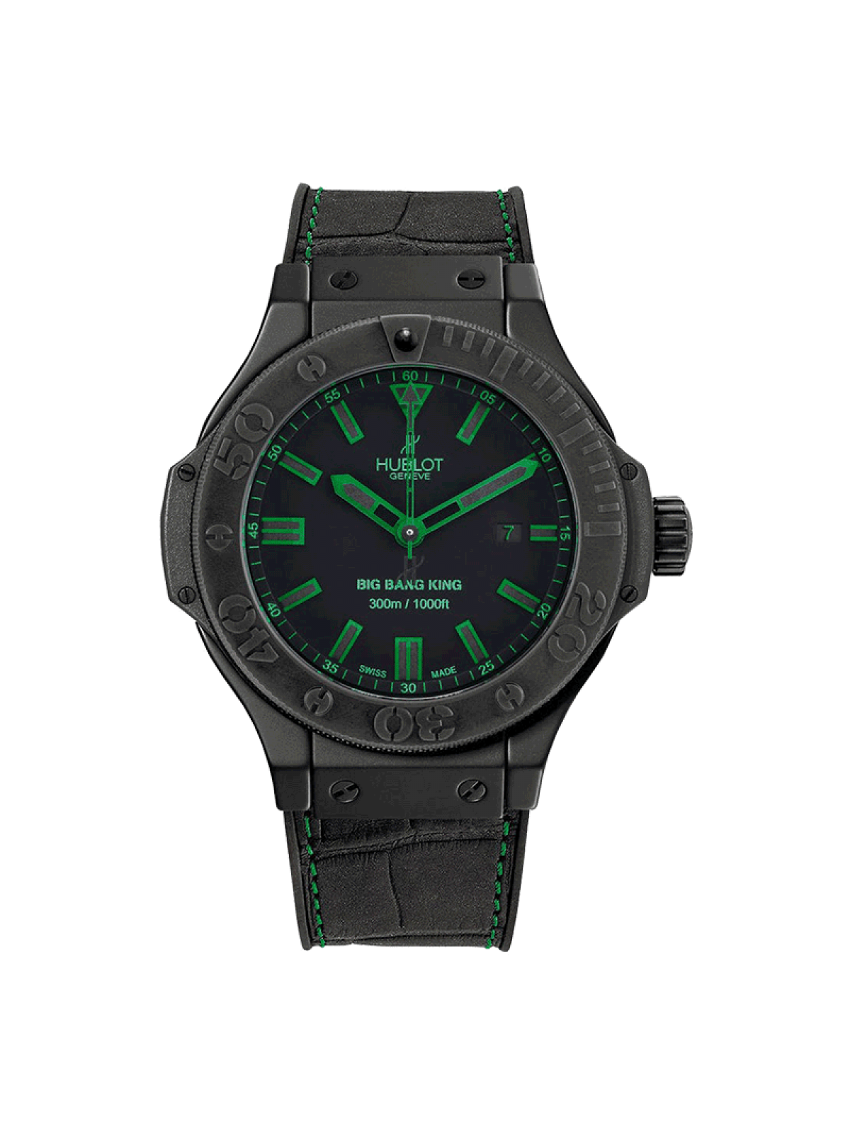 Hublot Big Bang King All Black Green 48 mm 322.CI.1190.GR.ABG11