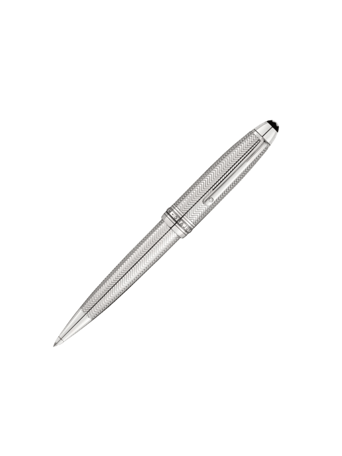 Шариковая ручка Montblanc Meisterstuck Silver Barley 104555