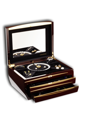 Шкатулка для часов Buben & Zorweg Cosmopolitan Birch Burlwood