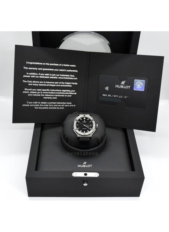 Hublot Classic Fusion Titanium Diamonds 38mm 565.NX.1470.LR.1204