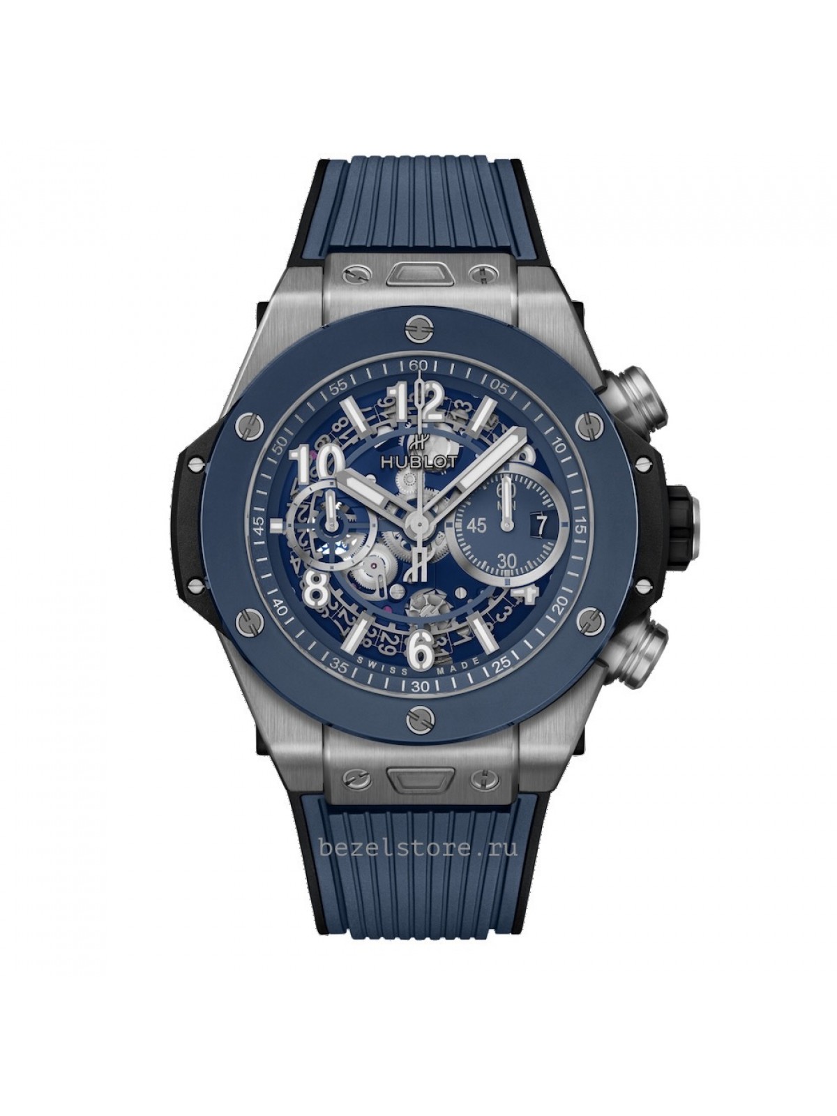 Hublot Big Bang Unico Titanium Ceramic Blue 44 mm 421.NL.5170.RX