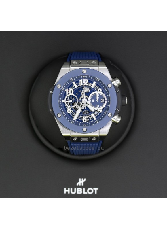 Hublot Big Bang Unico Titanium Ceramic Blue 44 mm 421.NL.5170.RX