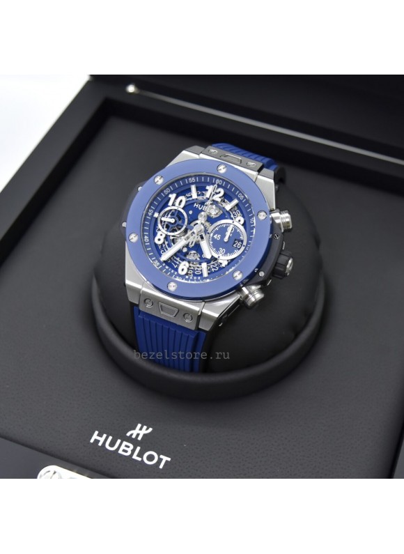 Hublot Big Bang Unico Titanium Ceramic Blue 44 mm 421.NL.5170.RX