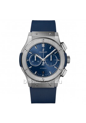 Hublot Classic Fusion Chronograph Titanium Blue 42 mm 541.NX.7170.RX