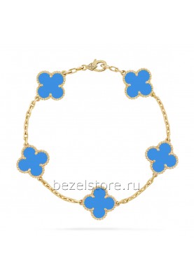 Браслет Van Cleef & Arpels Vintage Alhambra Bracelet 5 Motifs VCARP34900