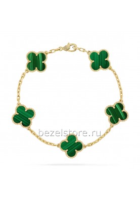 Браслет Van Cleef & Arpels Vintage Alhambra Bracelet 5 Motifs VCARL80900