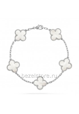 Браслет Van Cleef & Arpels Vintage Alhambra Bracelet 5 Motifs VCARF48400