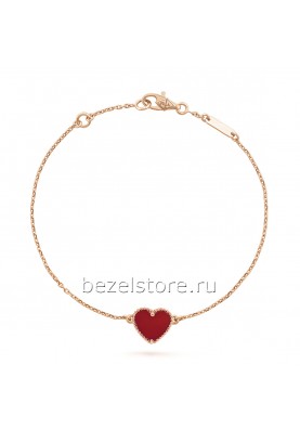 Браслет Van Cleef & Arpels Sweet Alhambra Heart Bracelet VCARN59L00