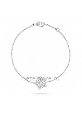 Браслет Van Cleef & Arpels Flora Lotus Openwork Bracelet, Small Model VCARP1AB00