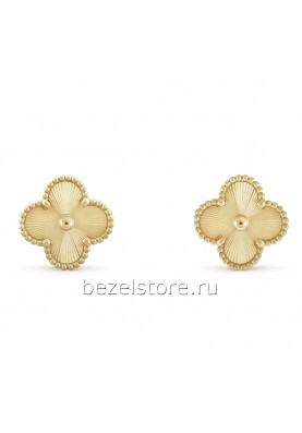 Серьги Van Cleef & Arpels Vintage Alhambra Earrings VCARP3JL00