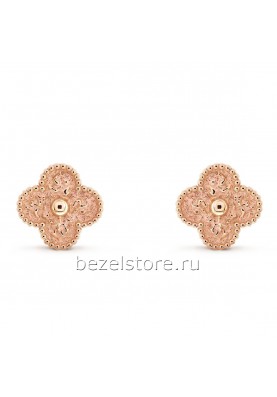 Серьги Van Cleef & Arpels Vintage Alhambra Earrings VCARN9T400