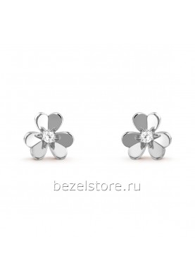 Серьги Van Cleef & Arpels Frivole Earrings, Mini Model VCARP0J600