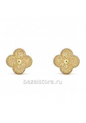 Серьги Van Cleef & Arpels Vintage Alhambra Earrings VCARO1II00