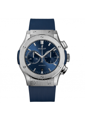 Hublot Classic Fusion Chronograph Titanium Blue 45 mm 521.NX.7170.RX
