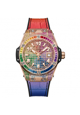 Hublot Big Bang One Click King Gold Rainbow 33 mm 485.OX.9900.LR.0999