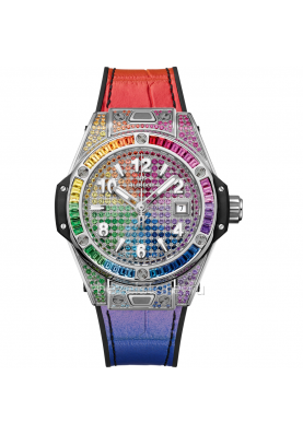 Hublot Big Bang One Click Steel Rainbow 33 mm 485.SX.9900.LR.0999