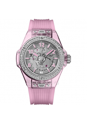 Hublot Big Bang One Click Pink Sapphire Diamonds 39 mm 465.JP.4802.RT.1204