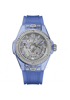 Hublot Big Bang One Click Blue Sapphire Diamonds 39 mm 465.JL.4802.RT.1204