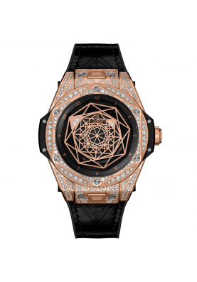 Hublot Big Bang Sang Bleu King Gold Pave 39 mm 465.OS.1118.VR.1704.MXM18