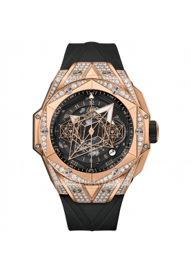 Hublot Big Bang Sang Bleu II King Gold Pave 45 mm 418.OX.1108.RX.1604.MXM20