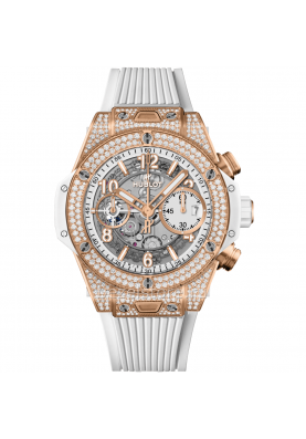 Hublot Big Bang Unico King Gold White Pave 42 mm 441.OE.2011.RW.1704